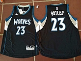 Minnesota Timberwolves #23 Butler Revolution 30 Swingman Black Stitched Jersey,baseball caps,new era cap wholesale,wholesale hats